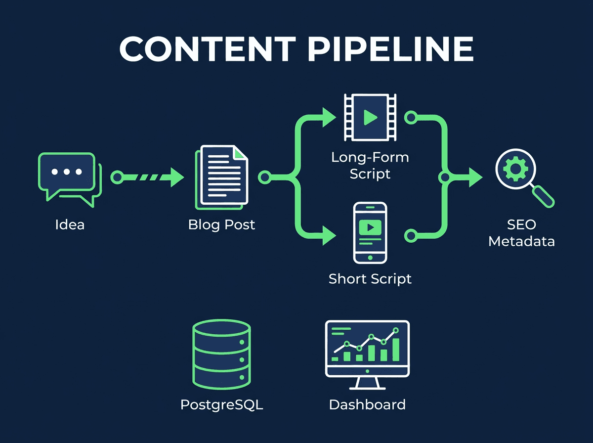 YouTube Content Pipeline screenshot 1