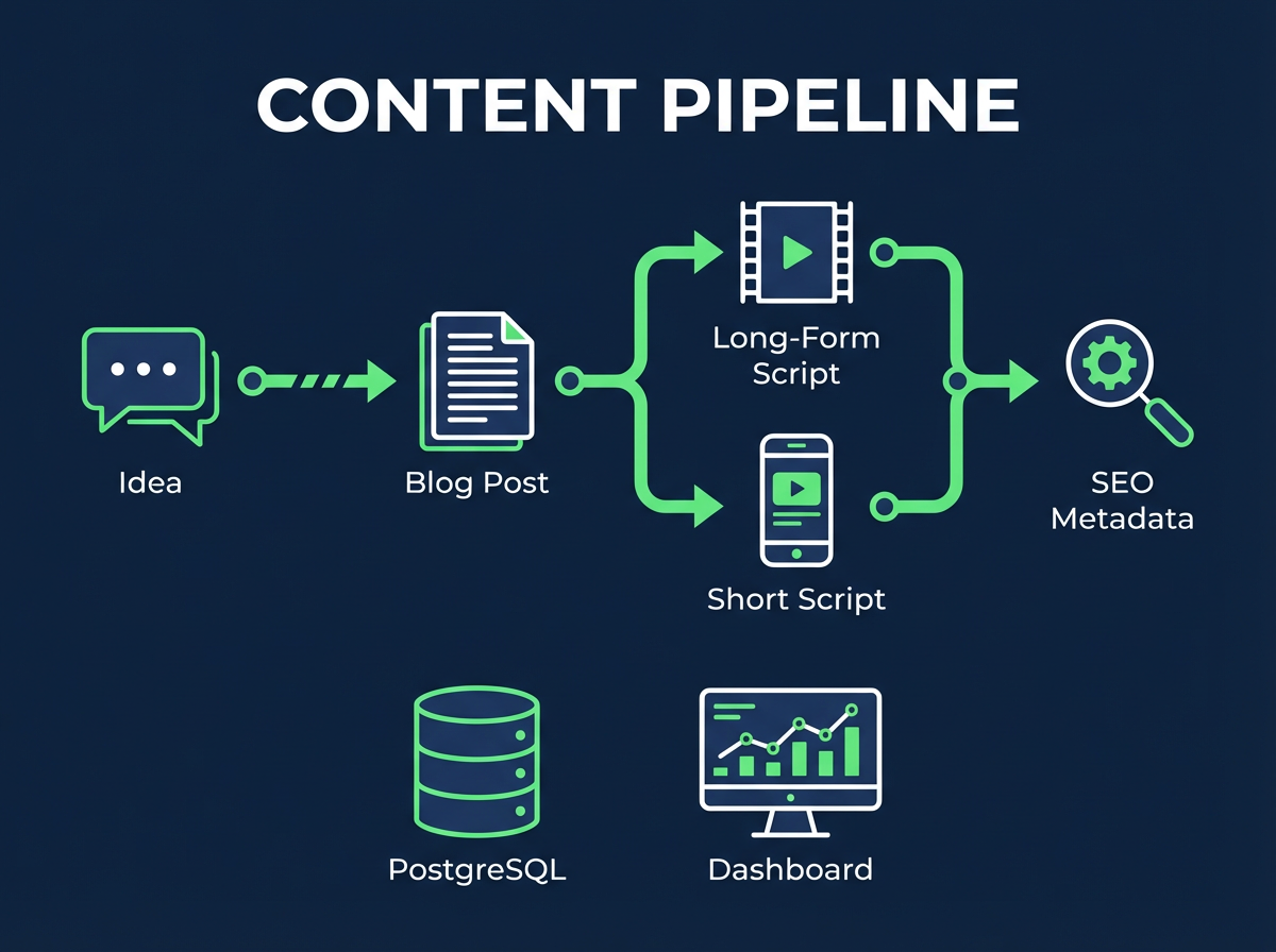 YouTube Content Pipeline | Ryan Wilson